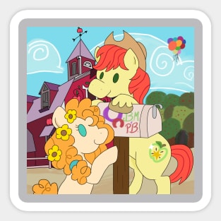 Bright Mac and Pear Butter Up Sticker